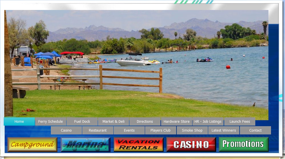 Havasu Landing Resort Campground overlooking Lake Havasu City